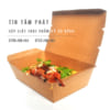 Hộp giấy thực phẩm - Hộp giấy Pizza cao cấp